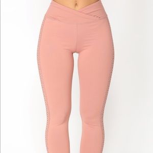fashion nova. Pink workout leggings